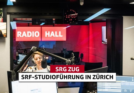 Bild von Die SRG Zug lädt ein zur SRF-Studioführung in Zürich